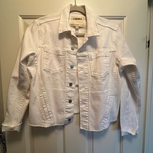 L’AGENCE White Jean jacket, brand new with tag